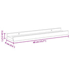 Wandplanken Sonoma Eiken – Set | Nordexahome - Nordexa Home