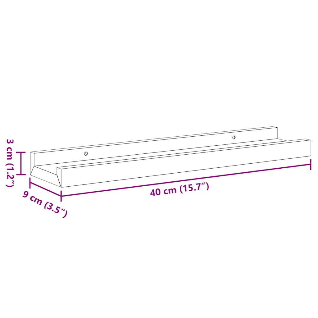 Wandplanken Sonoma Eiken – Set | Nordexahome - Nordexa Home