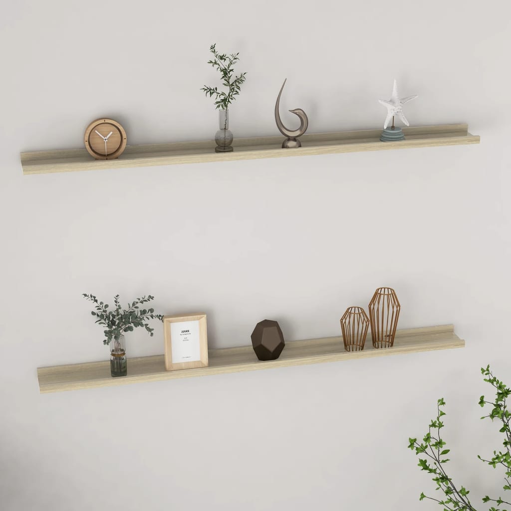 Wandplanken Sonoma Eiken – Set | Nordexahome - Nordexa Home
