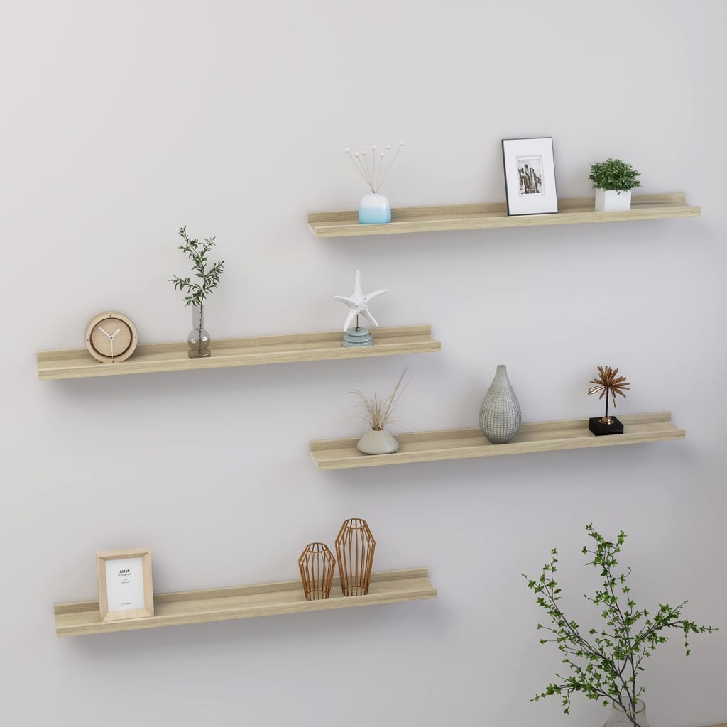 Wandplanken Sonoma Eiken – Set | Nordexahome - Nordexa Home