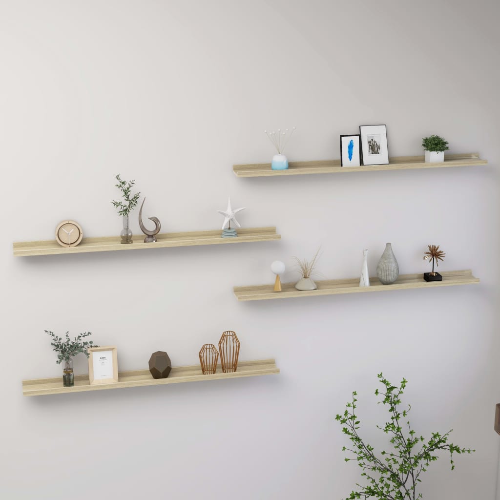 Wandplanken Sonoma Eiken – Set | Nordexahome - Nordexa Home