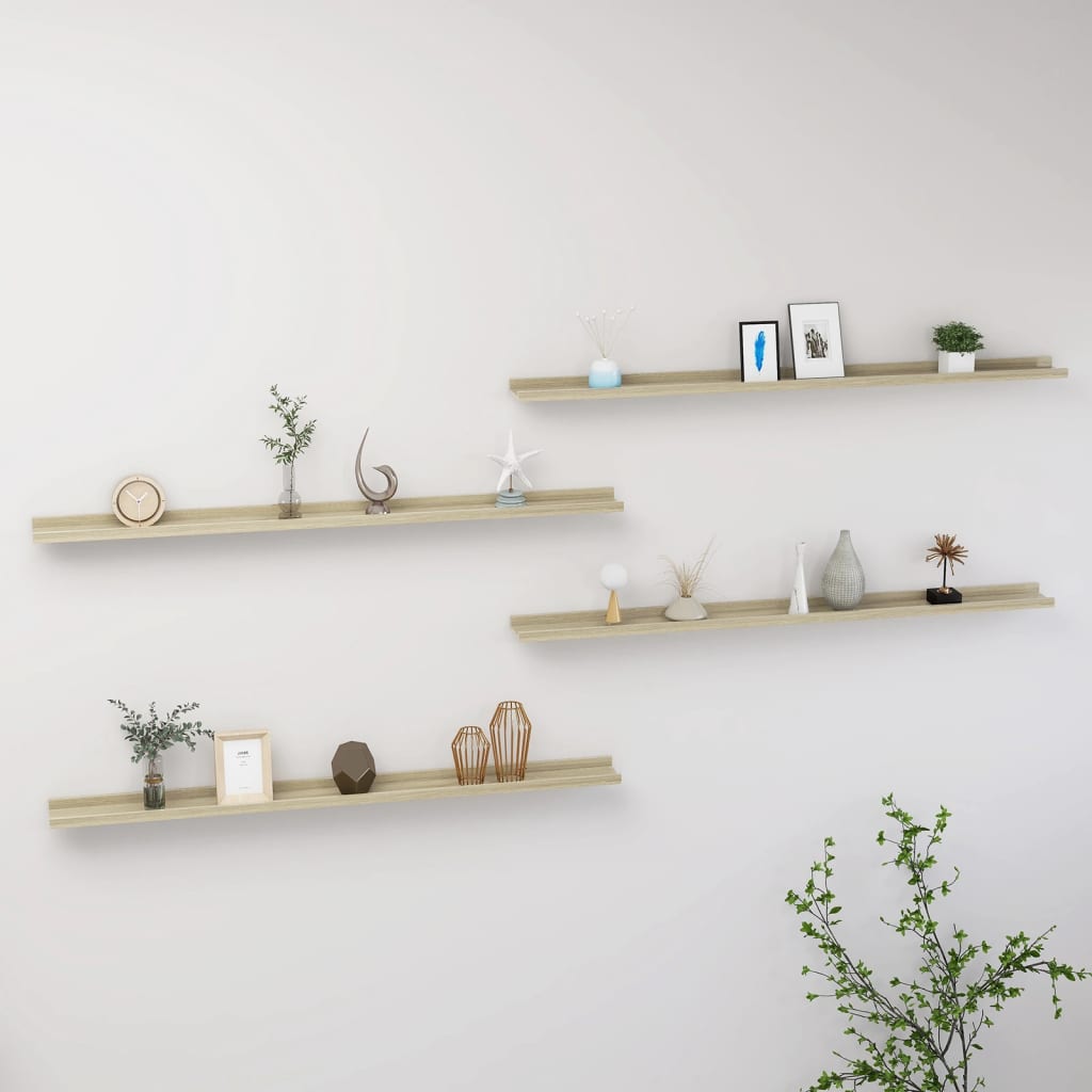 Wandplanken Sonoma Eiken – Set | Nordexahome - Nordexa Home