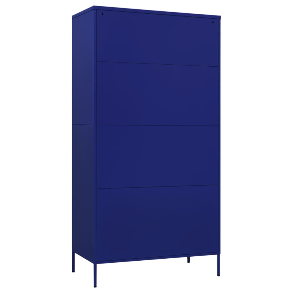 Kledingkast 90X50X180 Cm Staal - Nordexa Home