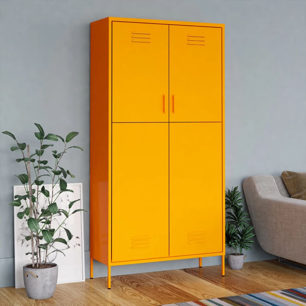 Kledingkast 90X50X180 Cm Staal - Nordexa Home