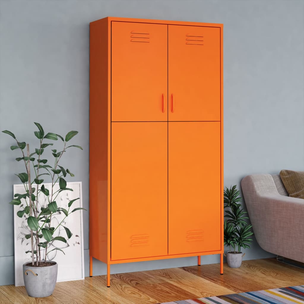 Kledingkast 90X50X180 Cm Staal - Nordexa Home