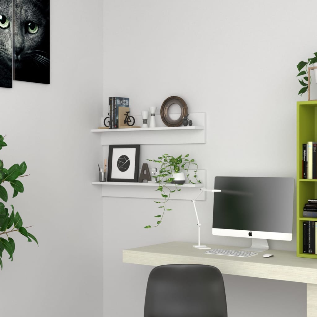Wandplanken 4‑delig 80×11,5×18 cm – Bewerkt Hout | Nordexahome - Nordexa Home