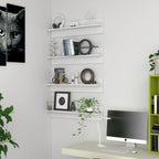 Wandplanken 4‑delig 80×11,5×18 cm – Bewerkt Hout | Nordexahome - Nordexa Home