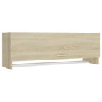 Kledingkast 100X32,5X35 Cm Bewerkt Hout Kleurig Sonoma Eiken - Nordexa Home