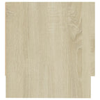 Kledingkast 100X32,5X35 Cm Bewerkt Hout Kleurig Sonoma Eiken - Nordexa Home