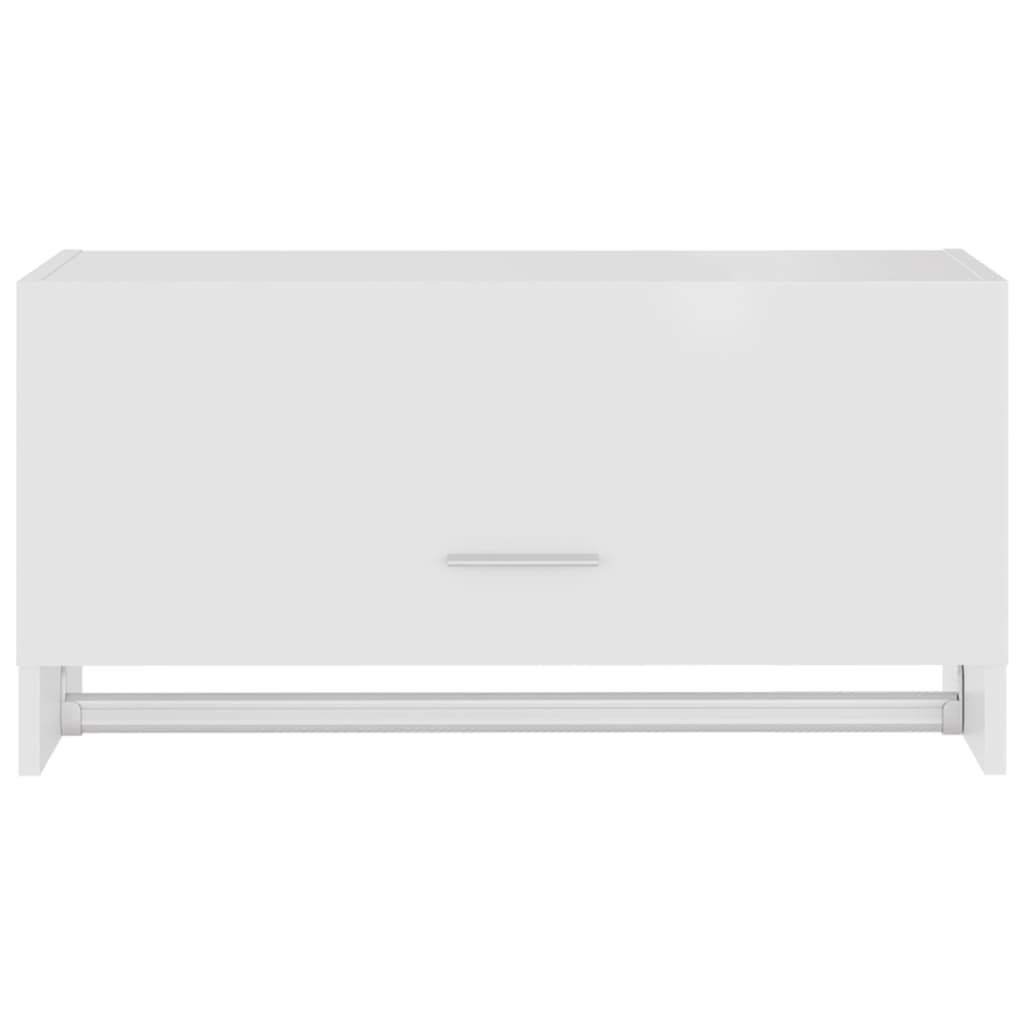 Kledingkast 70X32,5X35 Cm Bewerkt Hout Wit - Nordexa Home