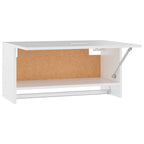 Kledingkast 70X32,5X35 Cm Bewerkt Hout Wit - Nordexa Home