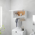 Kledingkast 70X32,5X35 Cm Bewerkt Hout Wit - Nordexa Home