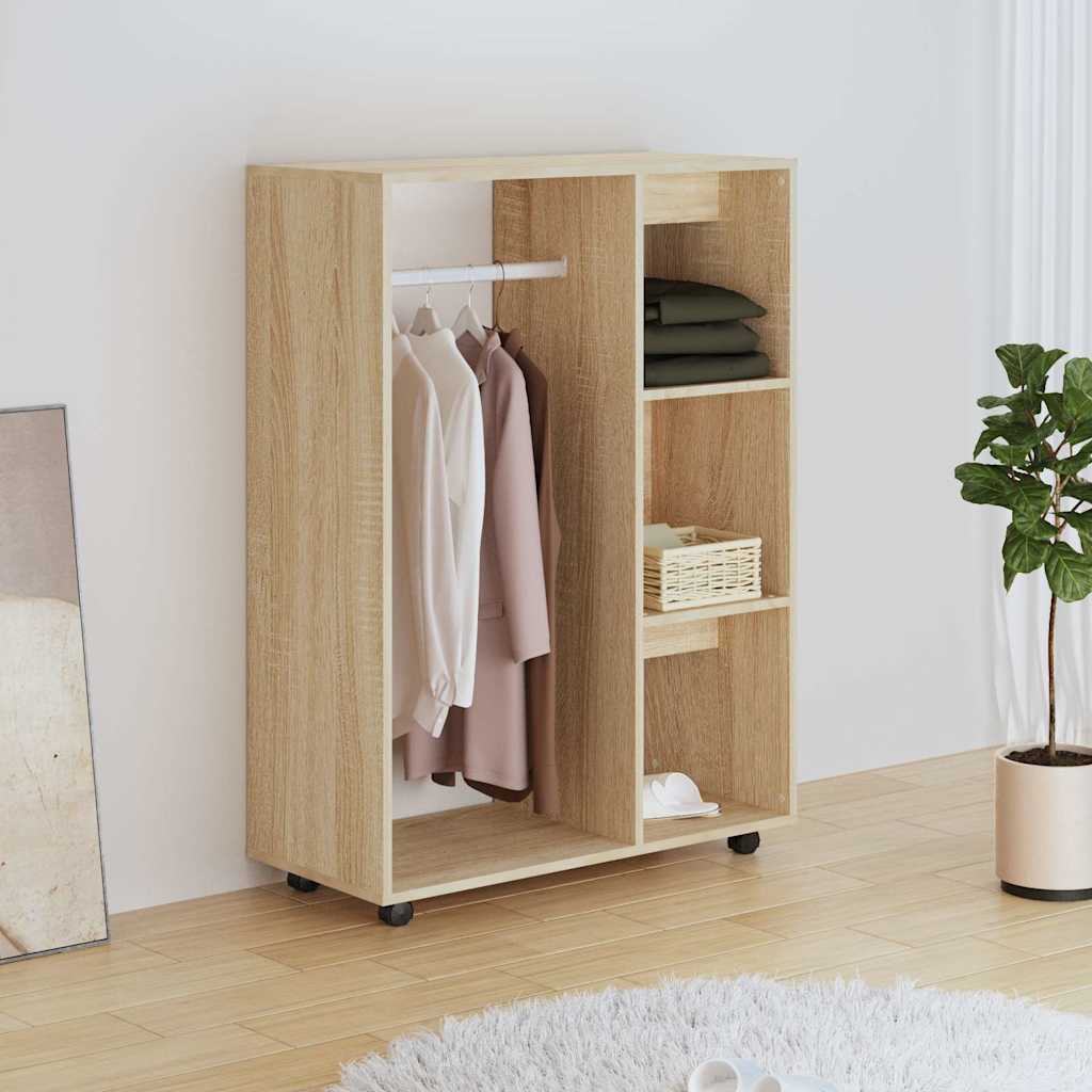Oslo Compact Kledingkast – Eikenkleur - Nordexa Home