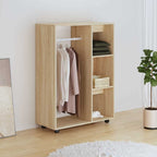 Oslo Compact Kledingkast – Eikenkleur - Nordexa Home