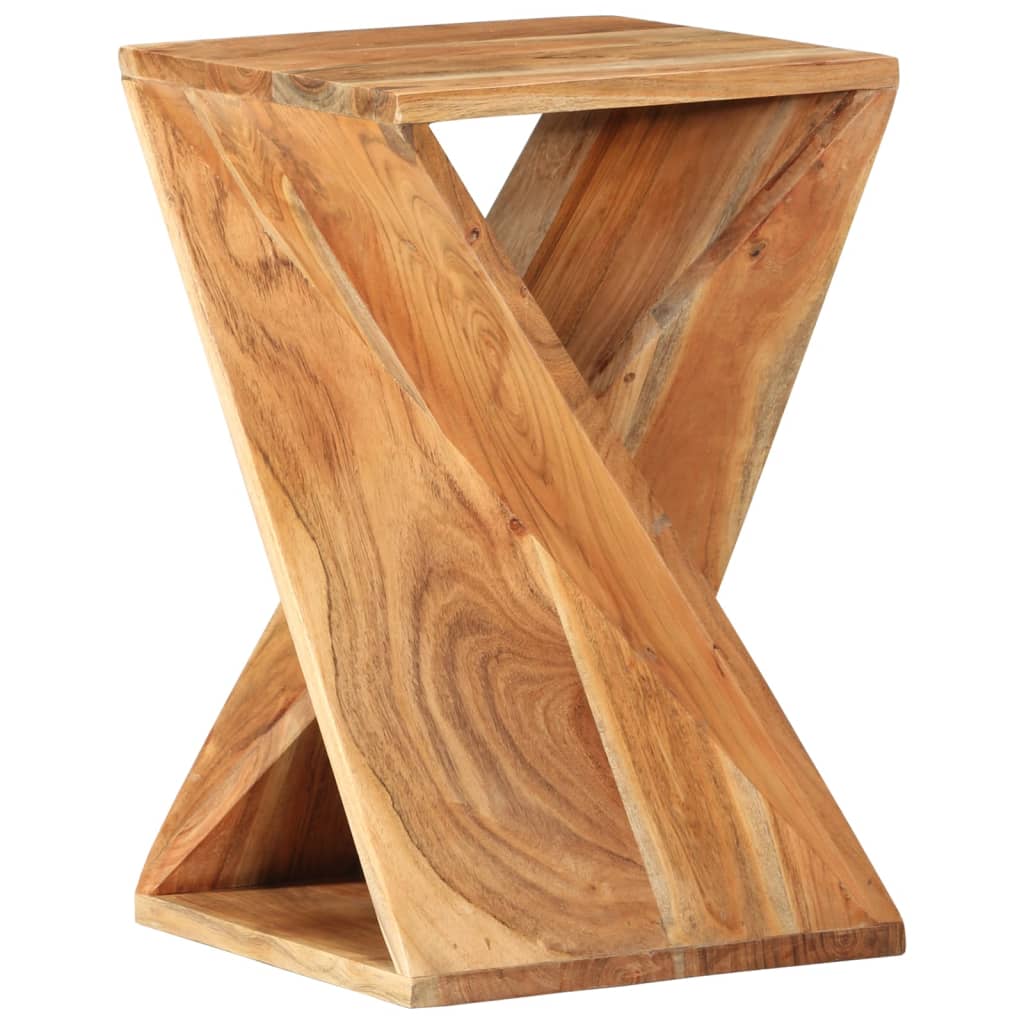 Bijzettafel 35×35×55 cm – Massief Mangohout | Nordexahome - Nordexa Home