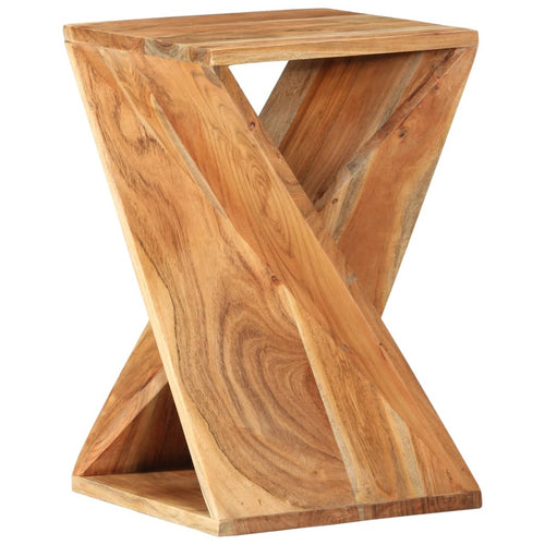 Bijzettafel 35×35×55 cm – Massief Mangohout | Nordexahome - Nordexa Home