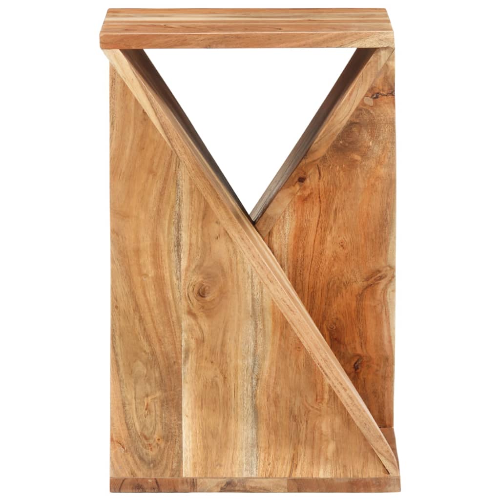 Bijzettafel 35×35×55 cm – Massief Mangohout | Nordexahome - Nordexa Home