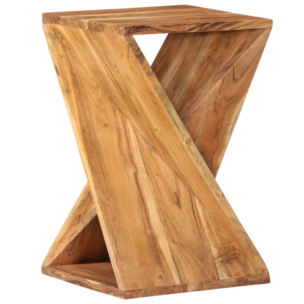 Bijzettafel 35×35×55 cm – Massief Mangohout | Nordexahome - Nordexa Home