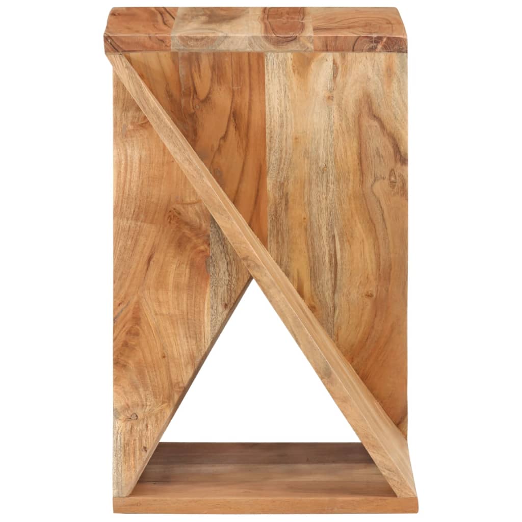 Bijzettafel 35×35×55 cm – Massief Mangohout | Nordexahome - Nordexa Home