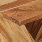 Bijzettafel 35×35×55 cm – Massief Mangohout | Nordexahome - Nordexa Home