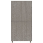 Kledingkast Hamar 89X50X180 Cm Massief Grenenhout - Nordexa Home