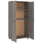 Kledingkast Hamar 89X50X180 Cm Massief Grenenhout - Nordexa Home