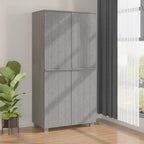 Kledingkast Hamar 89X50X180 Cm Massief Grenenhout - Nordexa Home