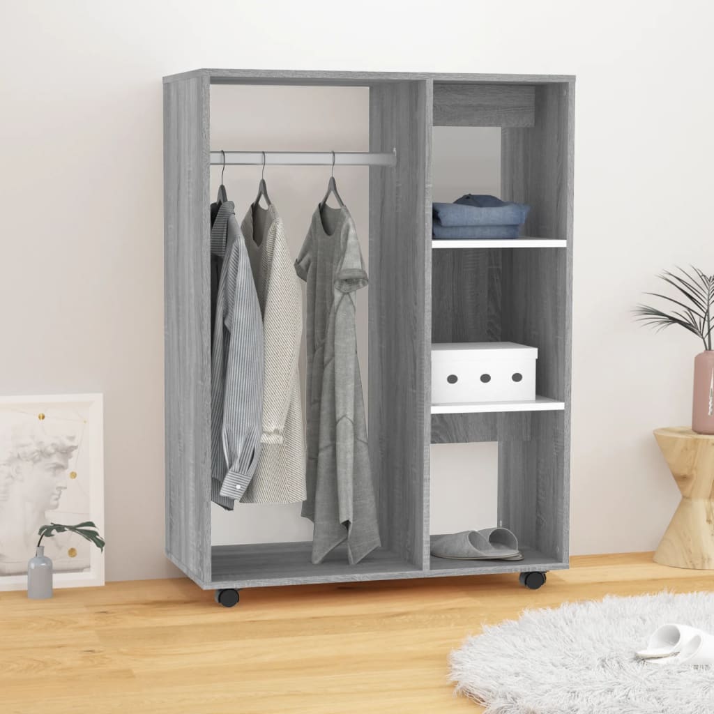 Oslo Compact Kledingkast – Eikenkleur - Nordexa Home