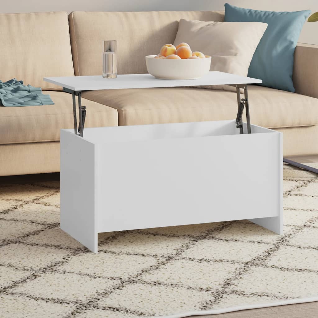 Salontafel 80X55,5X41,5 Cm Bewerkt Hout - Nordexa Home