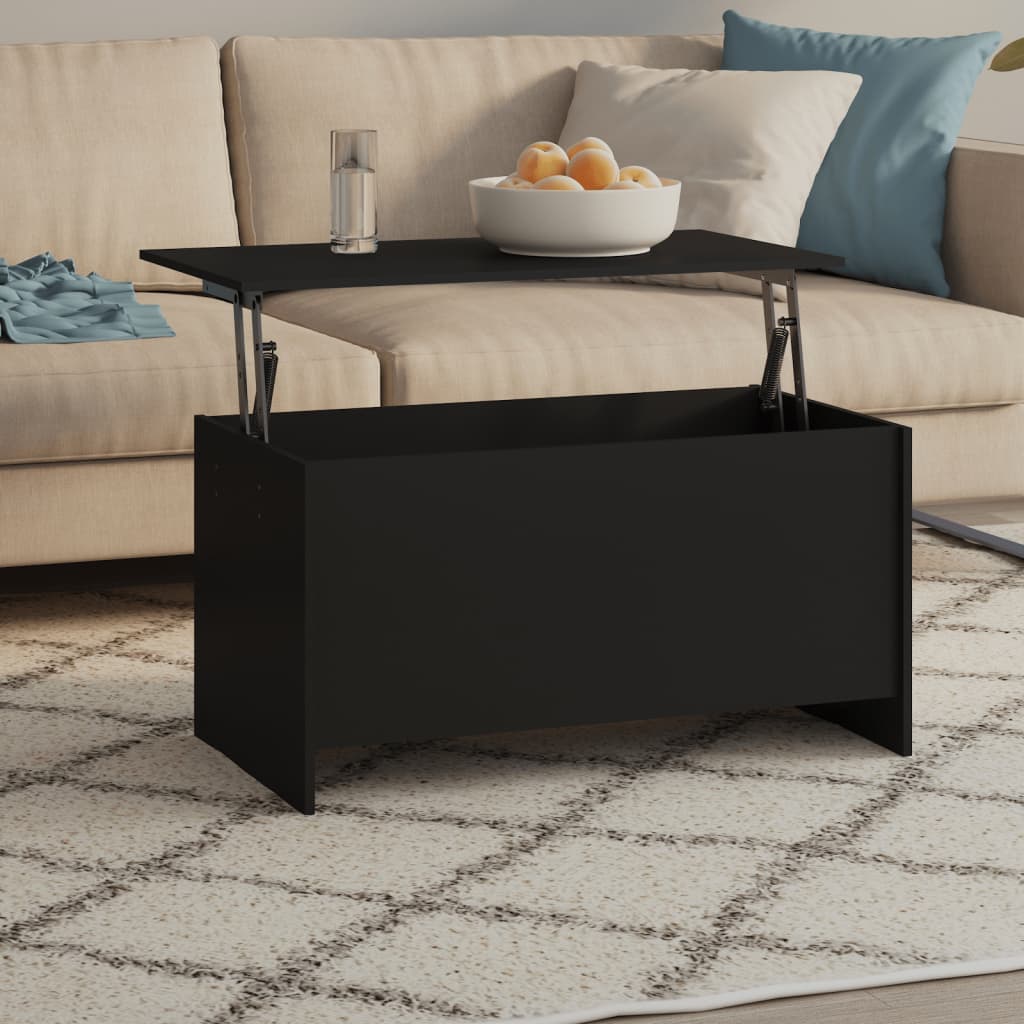 Salontafel 80X55,5X41,5 Cm Bewerkt Hout - Nordexa Home
