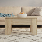 Salontafel van Bewerkt Hout – 79x49x41 cm | NordexaHome Design - Nordexa Home