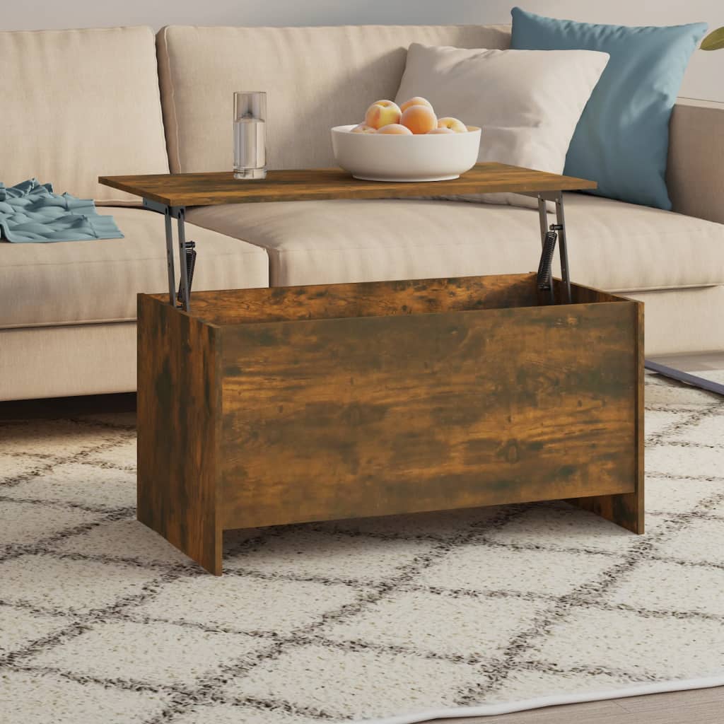 Salontafel 80X55,5X41,5 Cm Bewerkt Hout - Nordexa Home
