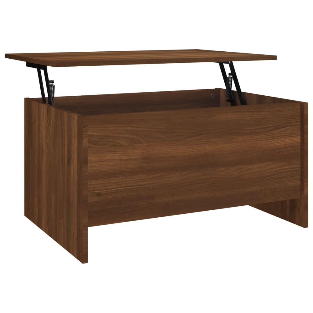 Salontafel 80X55,5X41,5 Cm Bewerkt Hout - Nordexa Home