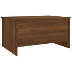 Salontafel 80X55,5X41,5 Cm Bewerkt Hout - Nordexa Home