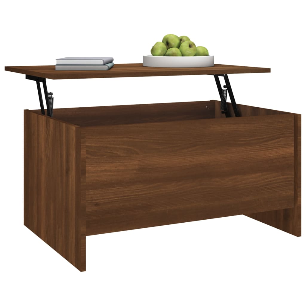 Salontafel 80X55,5X41,5 Cm Bewerkt Hout - Nordexa Home