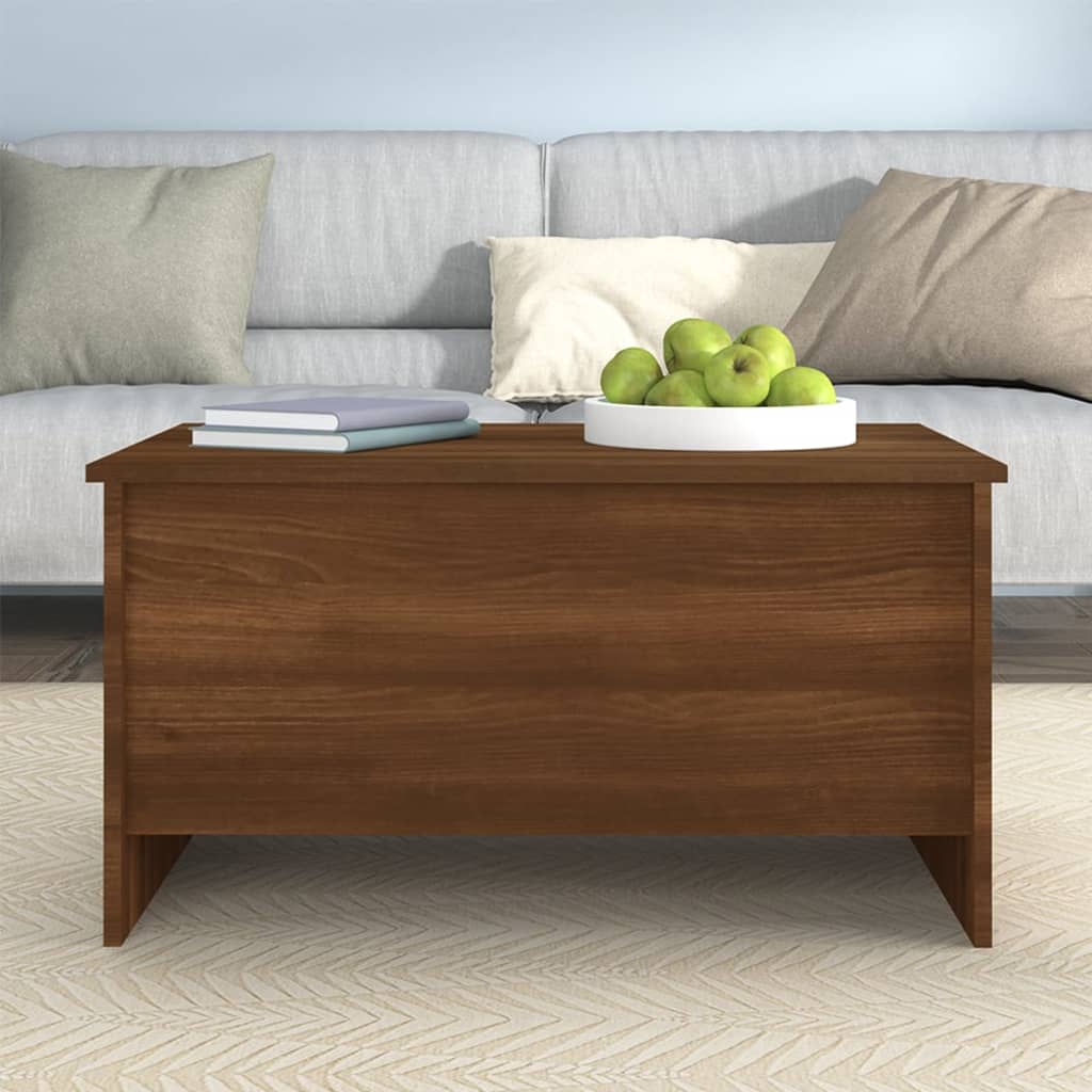 Salontafel 80X55,5X41,5 Cm Bewerkt Hout - Nordexa Home