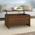 Salontafel 80X55,5X41,5 Cm Bewerkt Hout - Nordexa Home