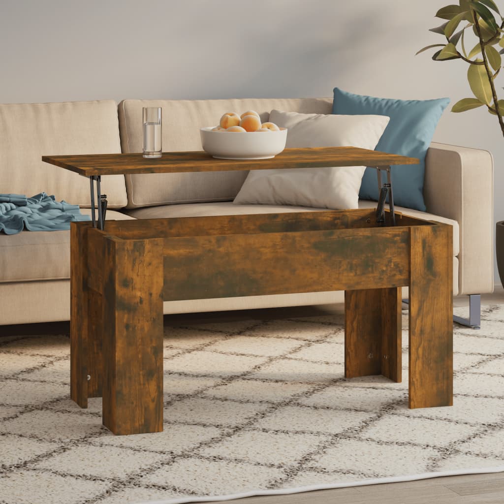 Salontafel van Bewerkt Hout – 79x49x41 cm | NordexaHome Design - Nordexa Home