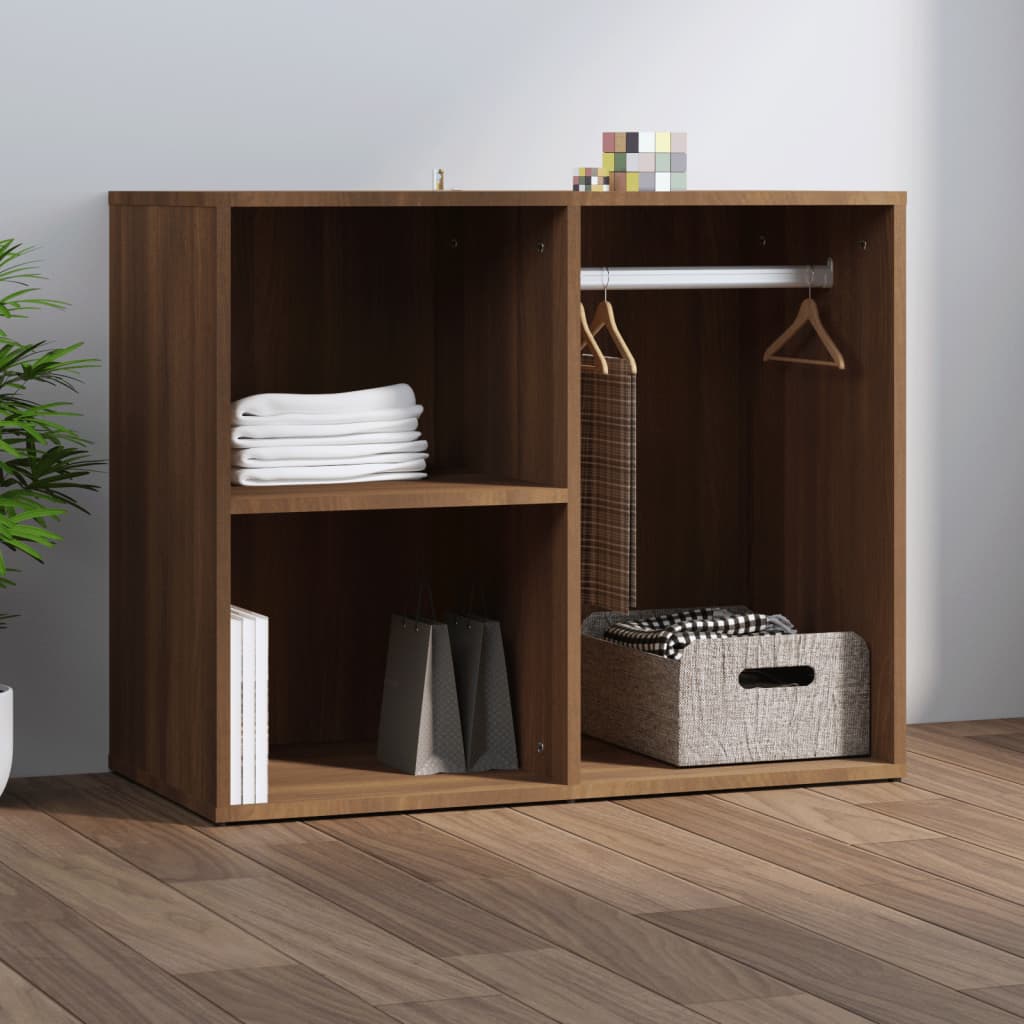 Kledingkast 80X40X65 Cm Bewerkt Hout Kleurig - Nordexa Home