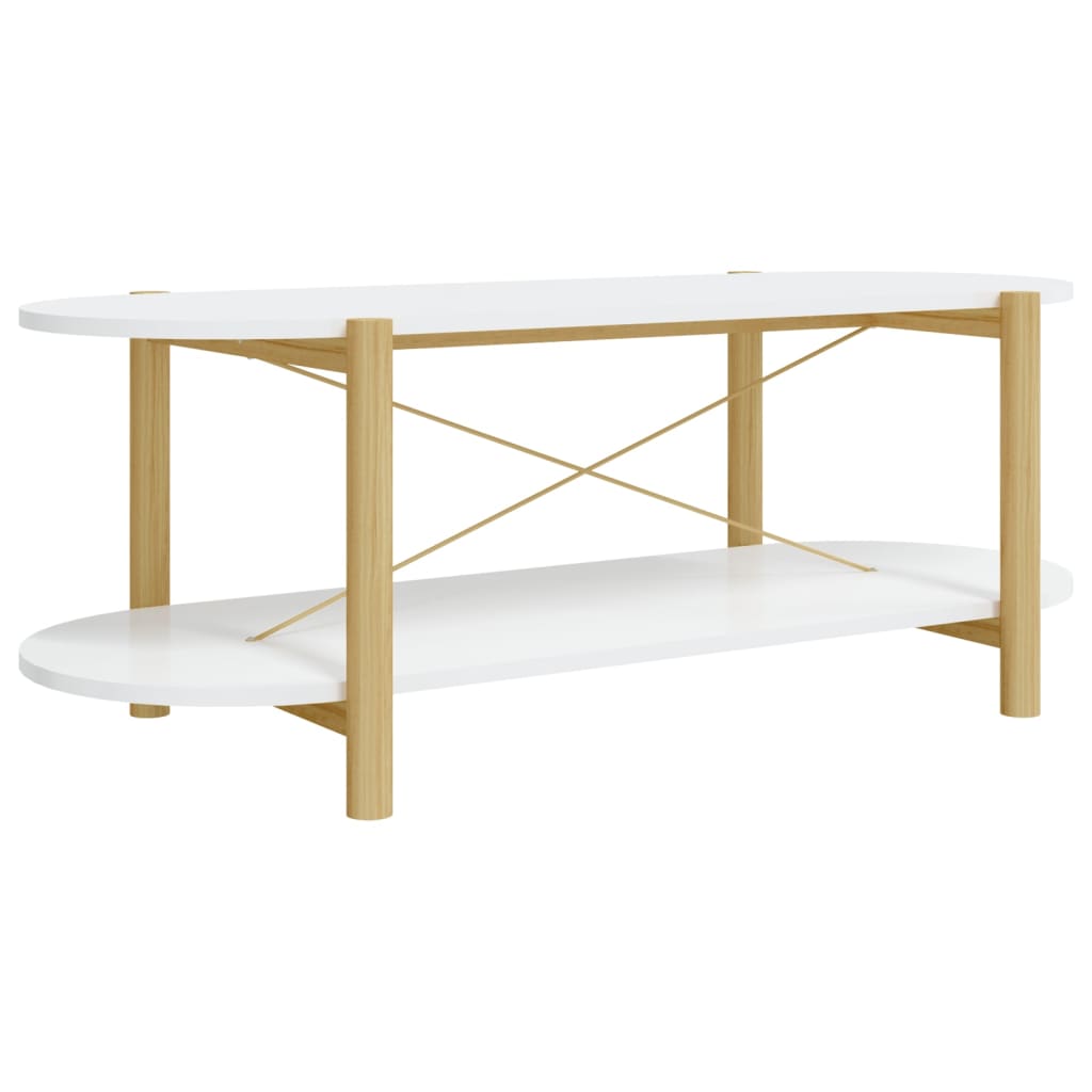 Salontafel 110X48X40 Cm Bewerkt Hout - Nordexa Home