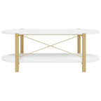 Salontafel 110X48X40 Cm Bewerkt Hout - Nordexa Home