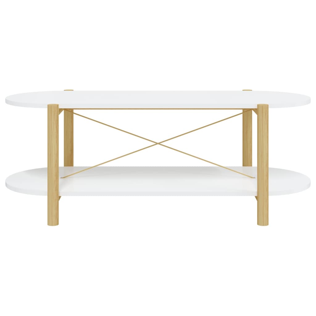 Salontafel 110X48X40 Cm Bewerkt Hout - Nordexa Home