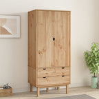 Otta Kledingkast – Massief Grenenhout - Nordexa Home