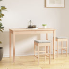 Eettafel 110X55X75 Cm Massief Grenenhout - Nordexa Home