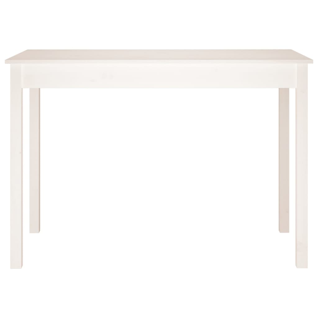 Eettafel 110X55X75 Cm Massief Grenenhout - Nordexa Home