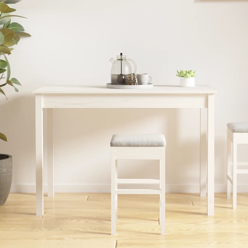 Eettafel 110X55X75 Cm Massief Grenenhout - Nordexa Home