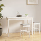 Eettafel 110X55X75 Cm Massief Grenenhout - Nordexa Home