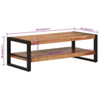 Salontafel – Massief Acaciahout | Nordexahome - Nordexa Home