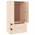 Kledingkast Alta 90X55X170 Cm Massief Grenenhout - Nordexa Home