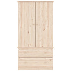 Kledingkast Alta 90X55X170 Cm Massief Grenenhout - Nordexa Home